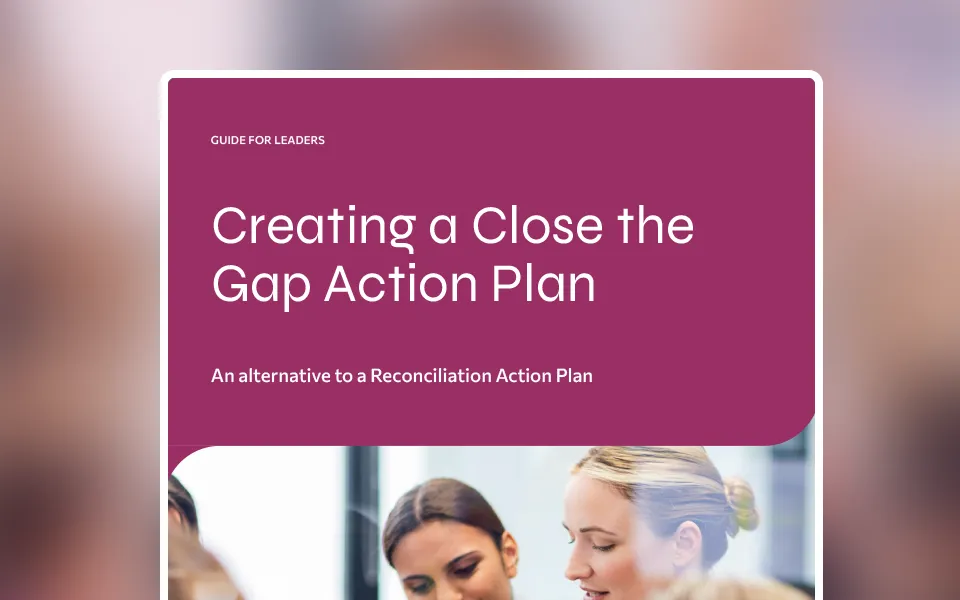 Close the Gap Action Plan paper